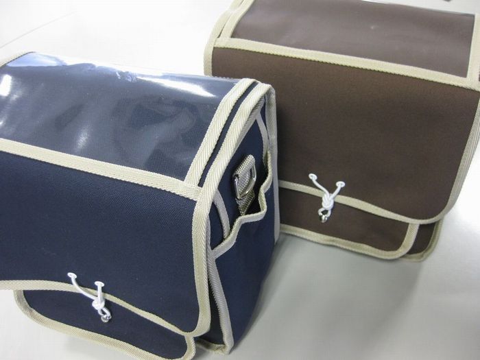 カワシマサイクルサプライ限定品] OSTRICH の人気帆布製フロントバッグ